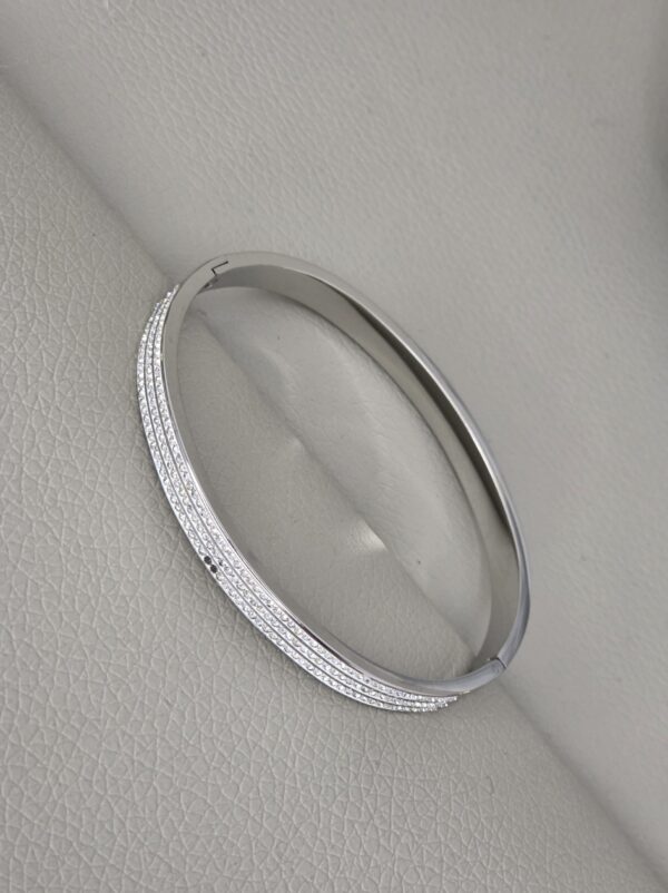 Luxury Zircon  Fashion silver