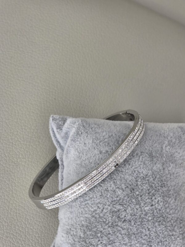 Luxury Zircon  Fashion silver