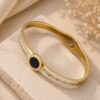 Luxury Zircon  Fashion black