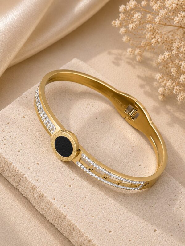 Luxury Zircon  Fashion black