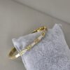 White & Cristal Gold Bracelet