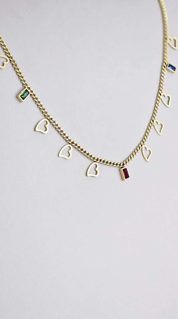 Hearts Crystals  Pendants