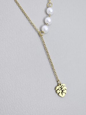 Leaf-Pearls  Chain