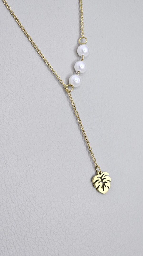 Leaf-Pearls  Chain