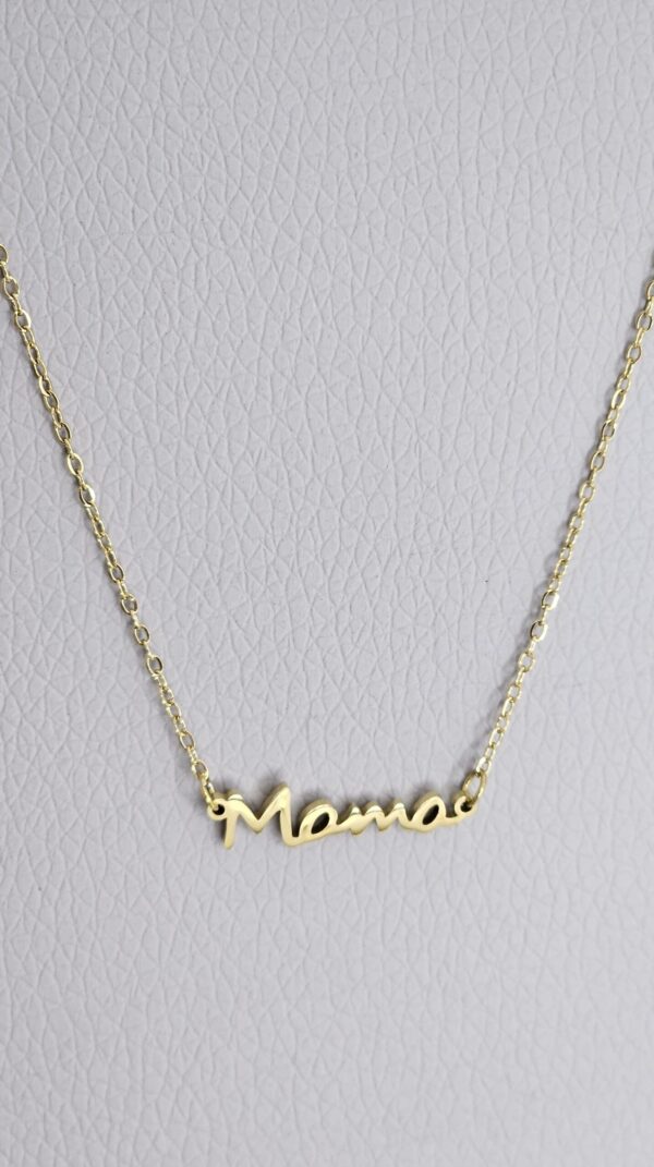 Mama Love Necklace Gold Color