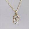 Sweet Flower Necklace Gold color1