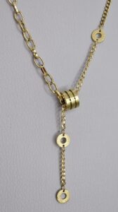 Trendy Fashion Necklace Gold color