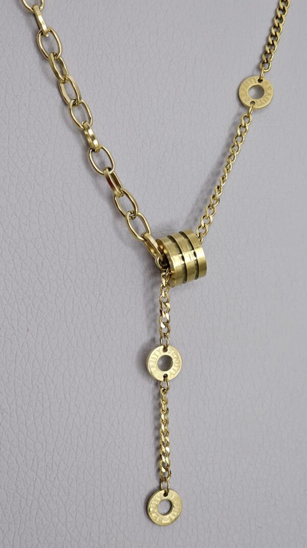 Trendy Fashion Necklace Gold color